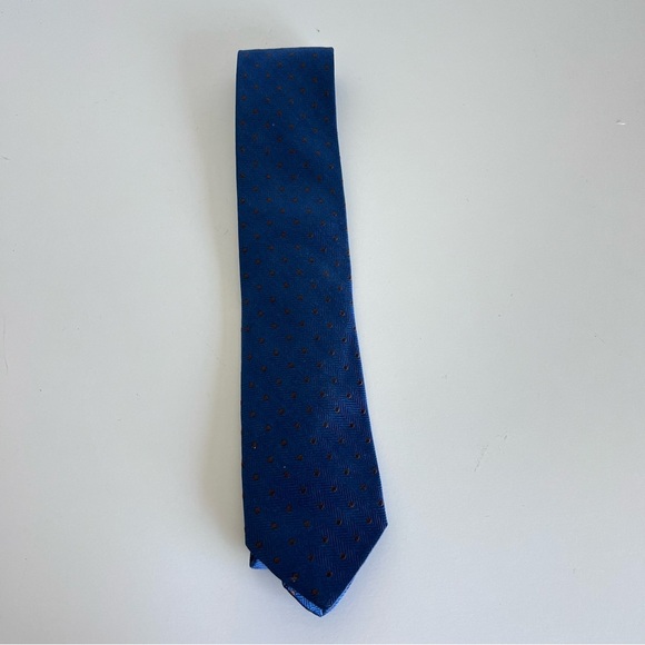 Neiman Marcus Men’s 100% Silk Necktie Made in Italy - Picture 5 of 5